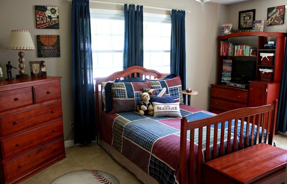 Детские комнаты в английском стиле