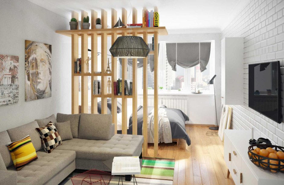 Зонирование в скандинавском стиле