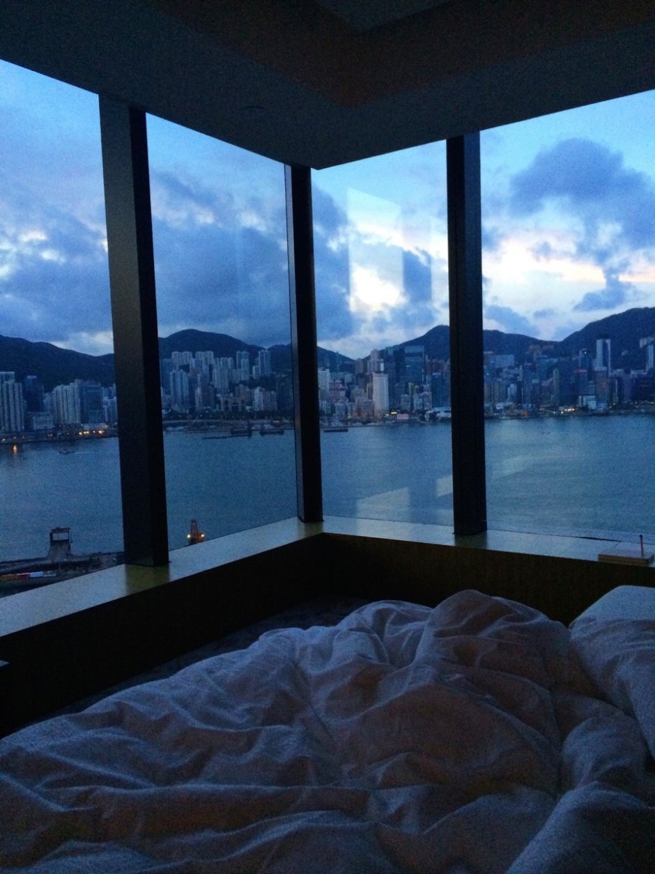 Красивый вид с террасы