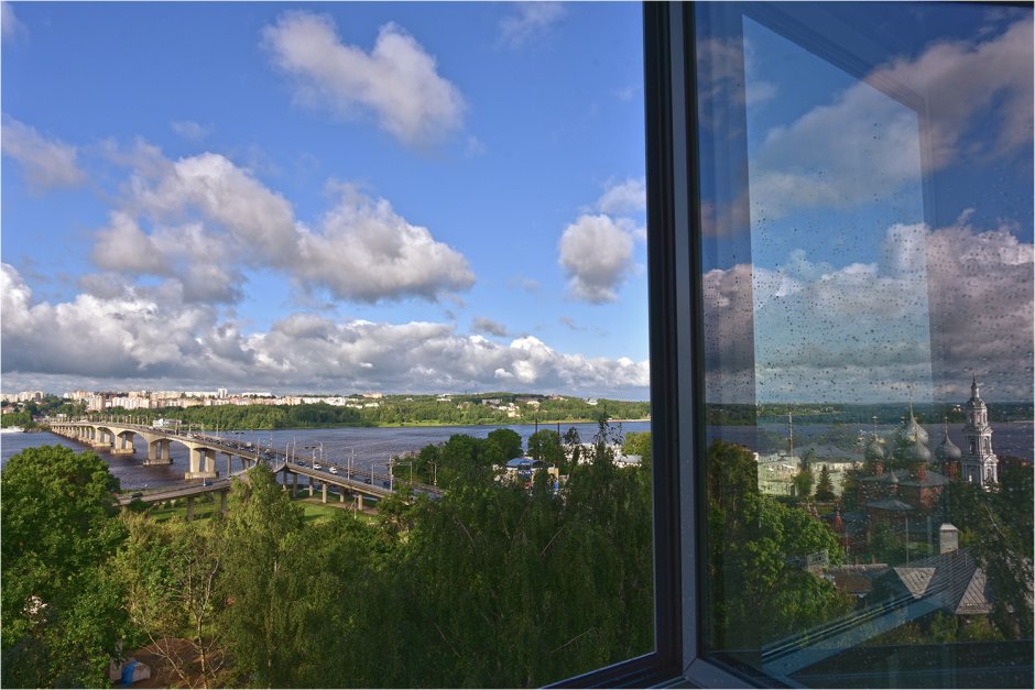 Вид на море с балкона