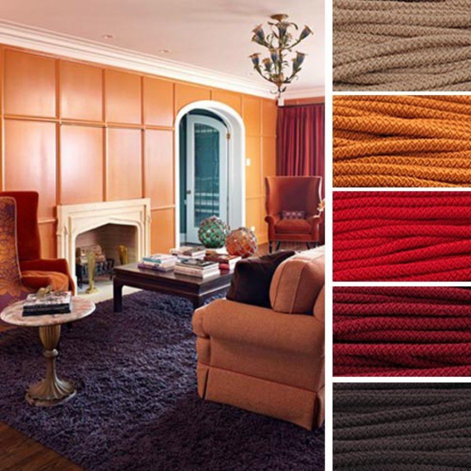 Терракотовый цвет сочетание