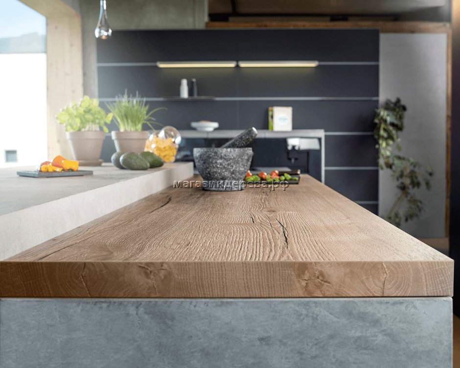 Кухня под дерево