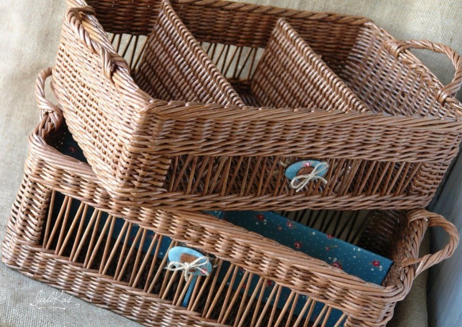 Плетение из бумаги для выпечки