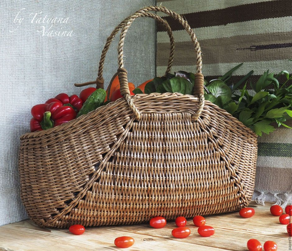 Корзиночки плетеные игольницы