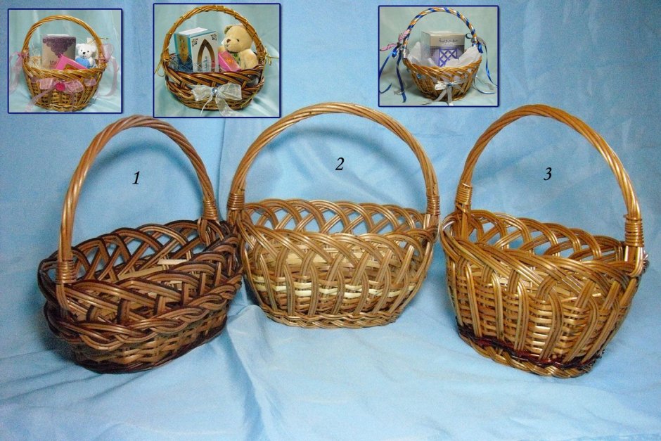 Корзинка плетеная