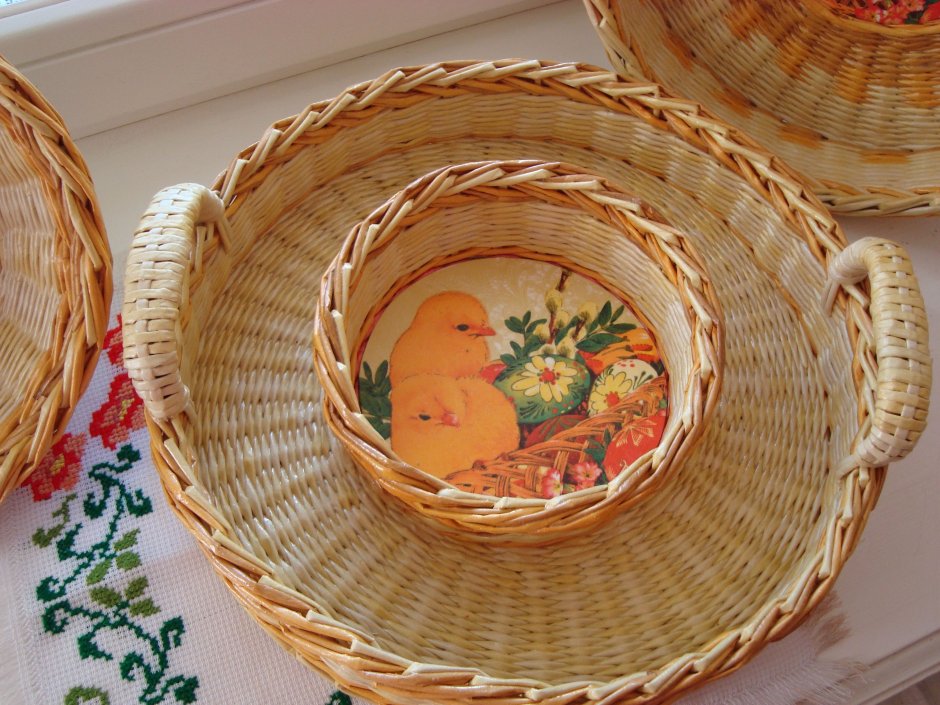 Rattan Wine Basket