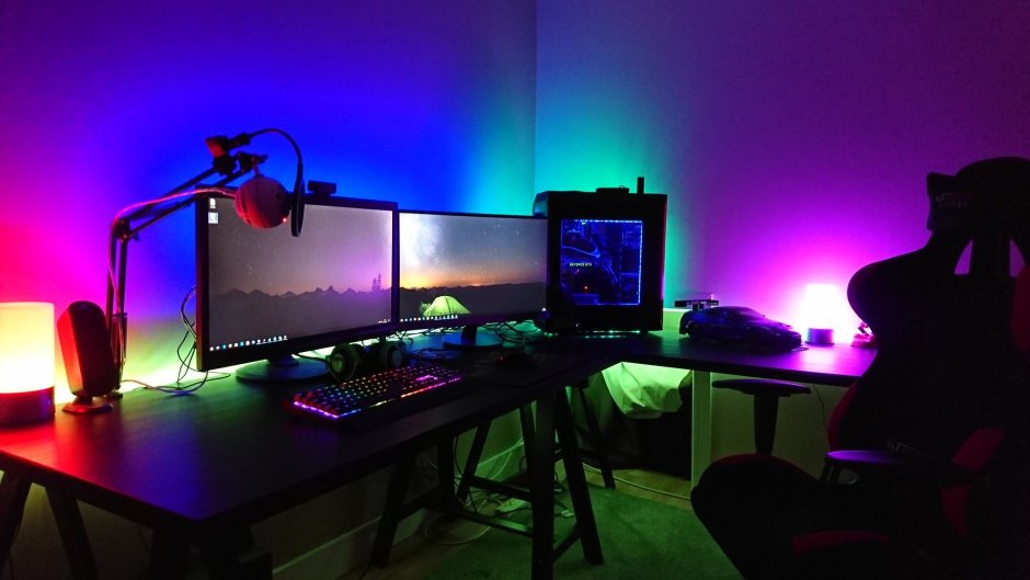 Светодиодная подсветка в интерьере