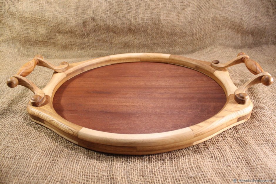 Поднос деревянный