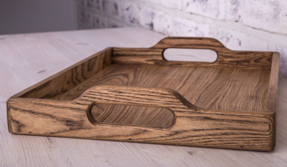 Поднос; дерево