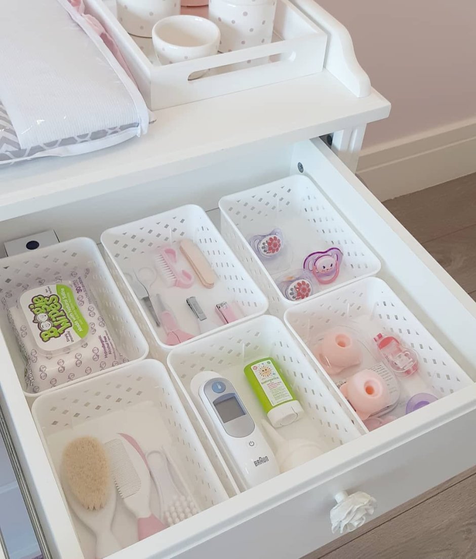 Пеленальный комод организация хранения