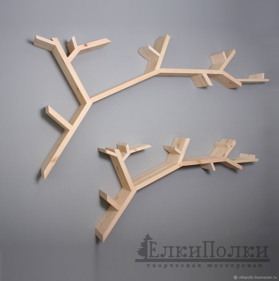 Полочка в виде дерева