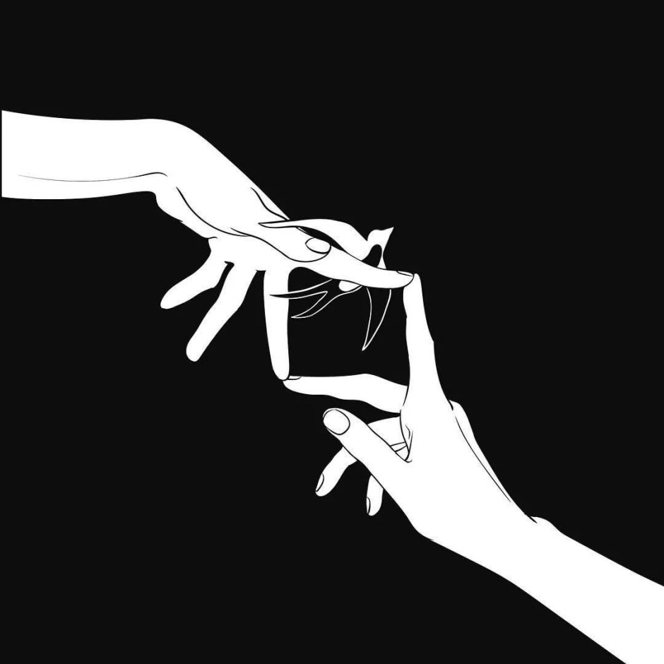 Черно белые рисунки Эстетика