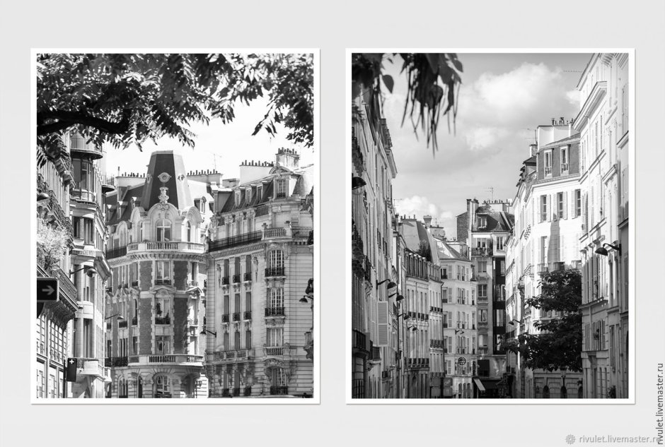 Черно белые репродукции картин