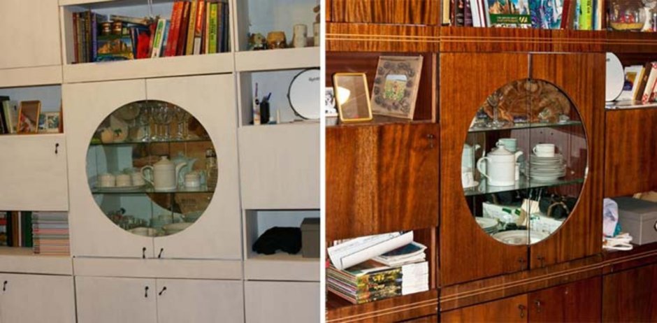 Переделка Советской стенки полированной