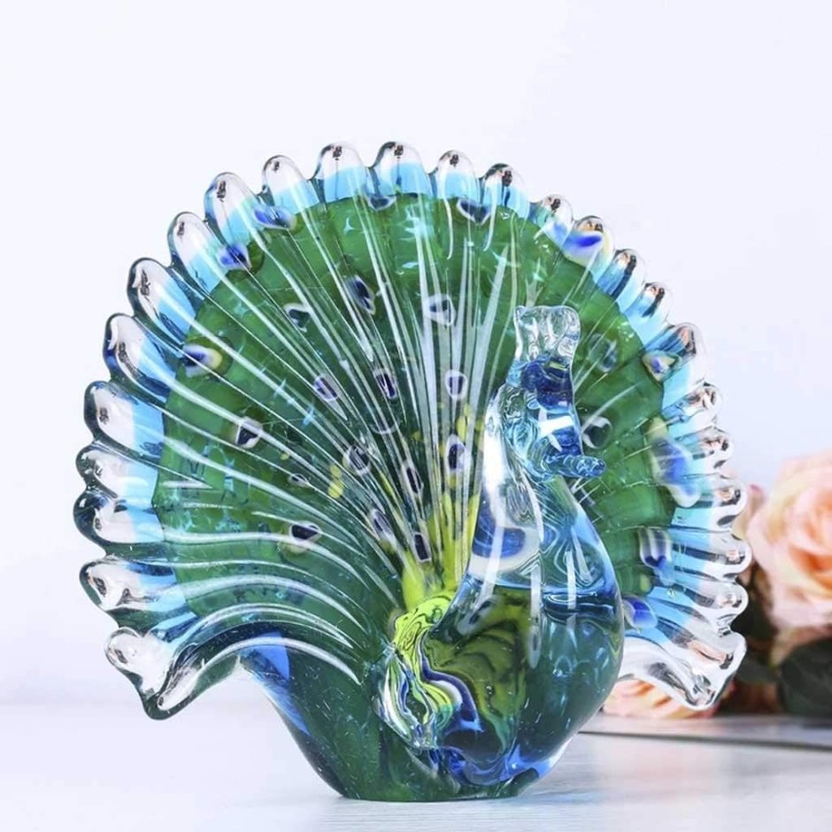 Гутное стекло Гусь Хрустальный