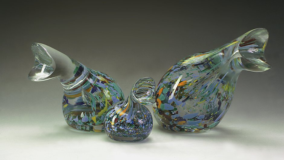 Современное выставочное искусство стекло