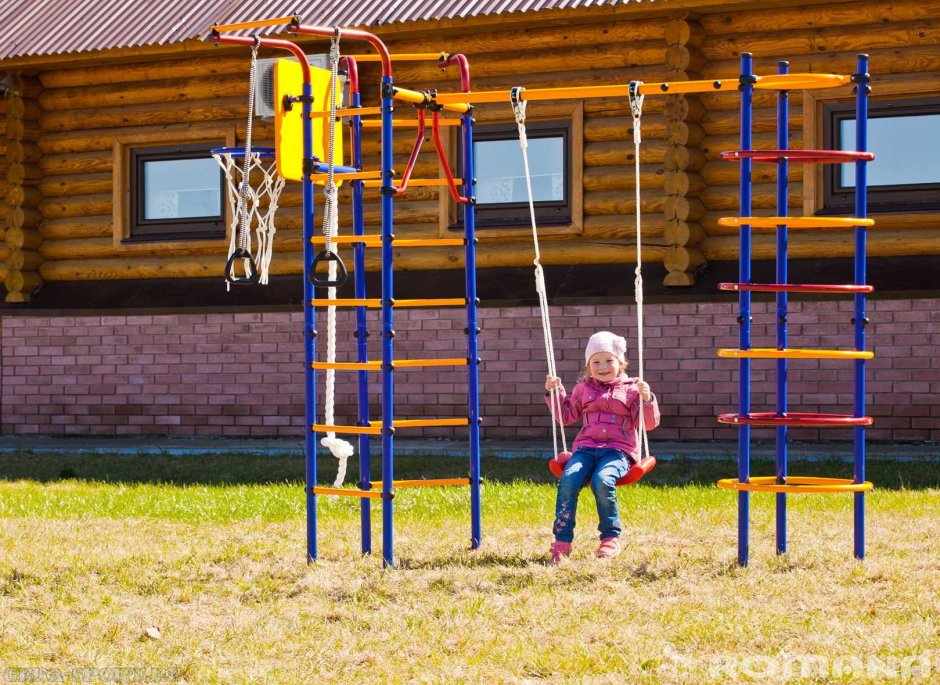 Детский спортивный уличный комплекс космодром