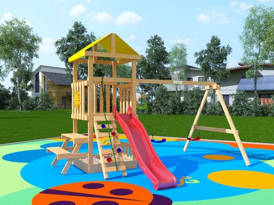 Детская площадка Igragrad крафт Pro