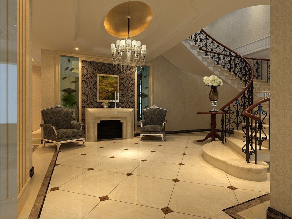 Красивый Холл в доме