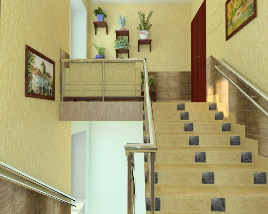 Веранда с колоннами к дому