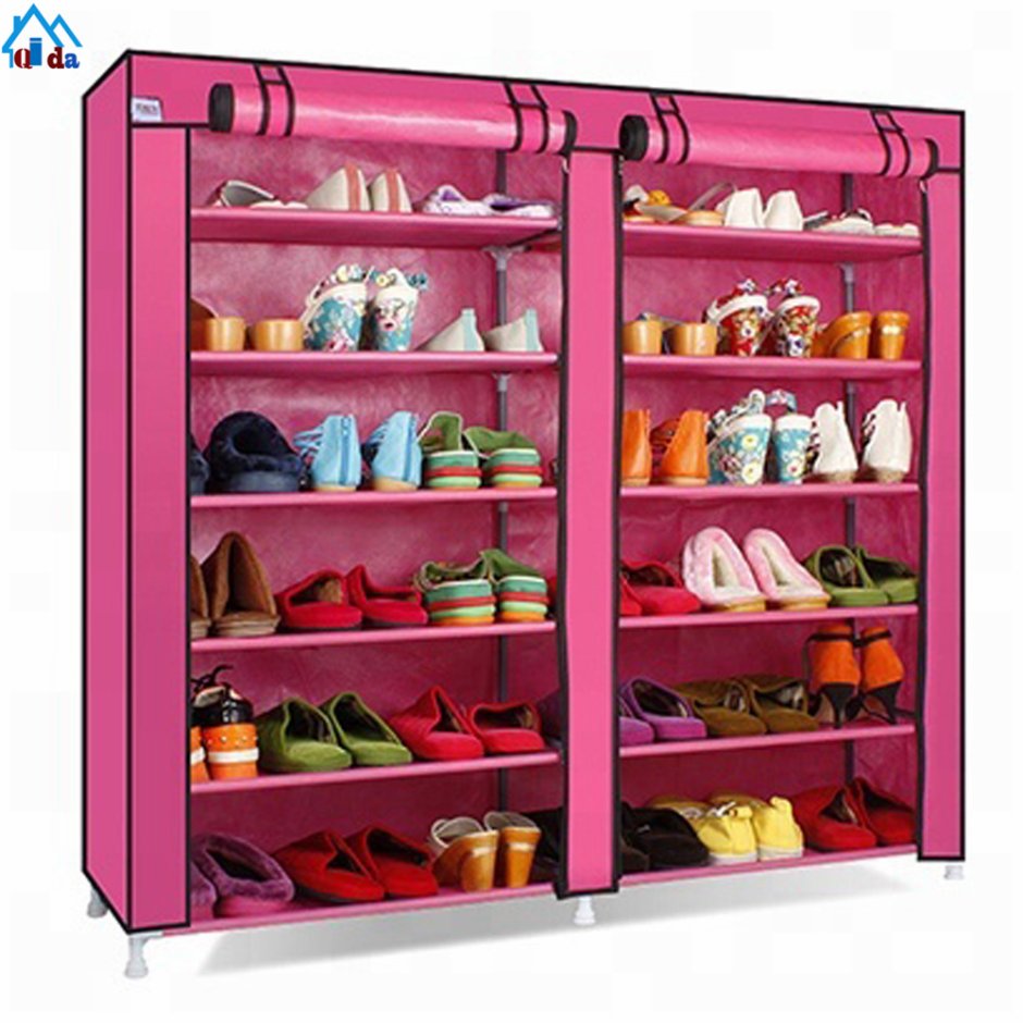 Тканевый стеллаж для обуви Shoe Cabinet 8238
