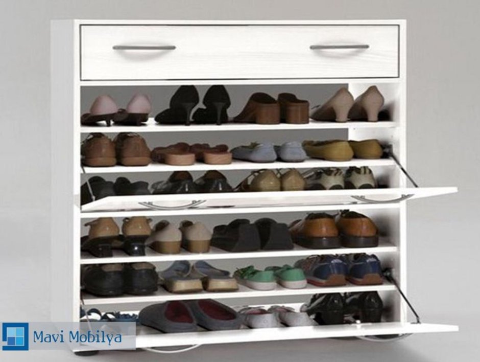 Шкаф для обуви тканевый 4 яруса Shoe cabinet45 layer Shoe Rack