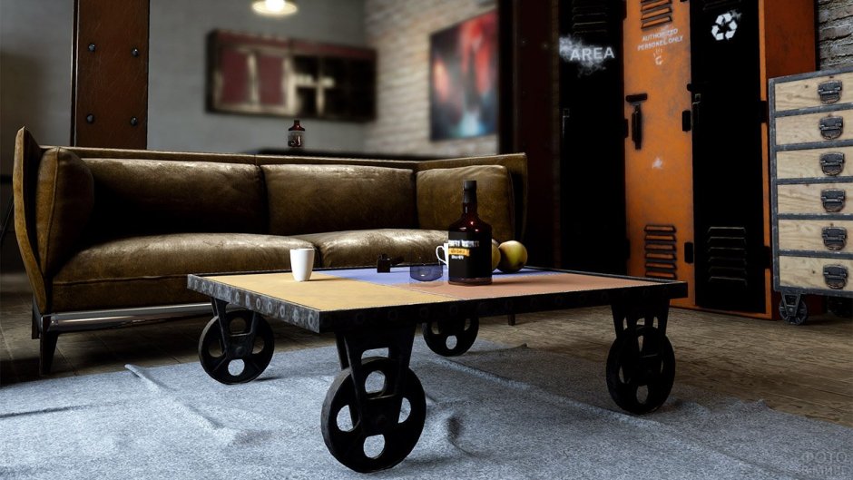 Мебель Индастриал лофт тумба