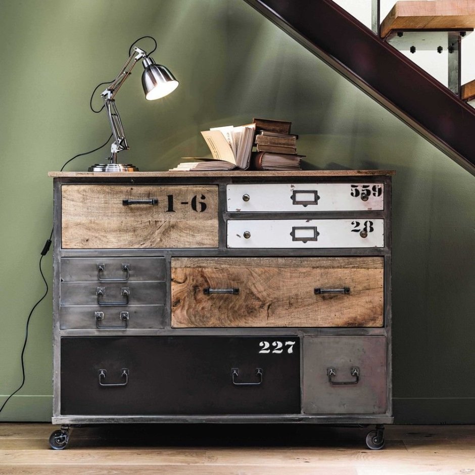 Лофт и антикварная мебель