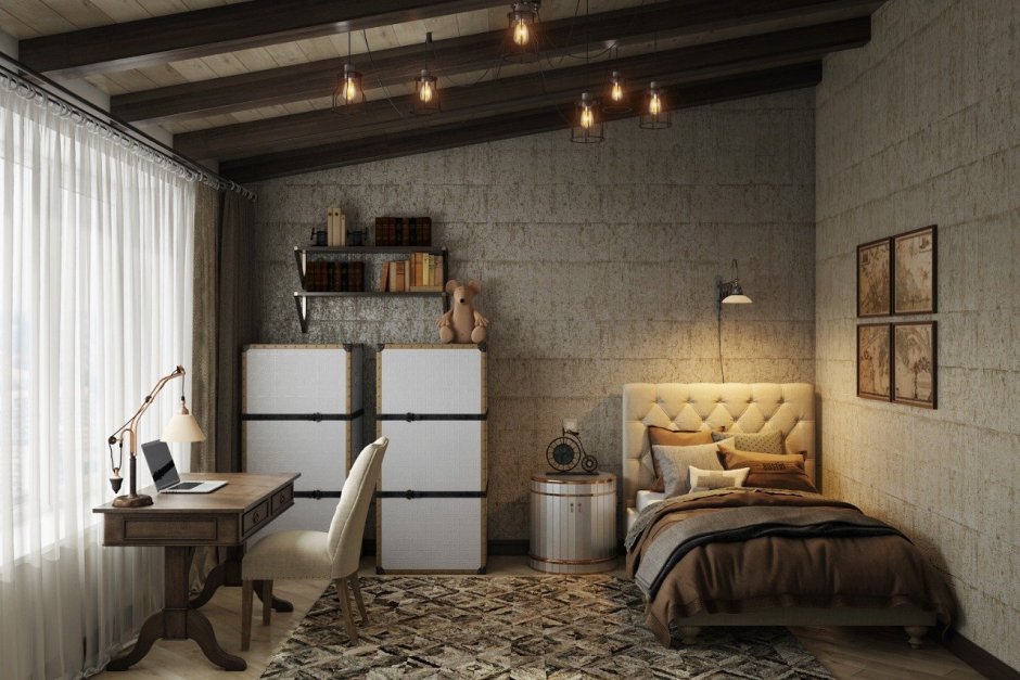 Стол журнальный лофт KRAMET