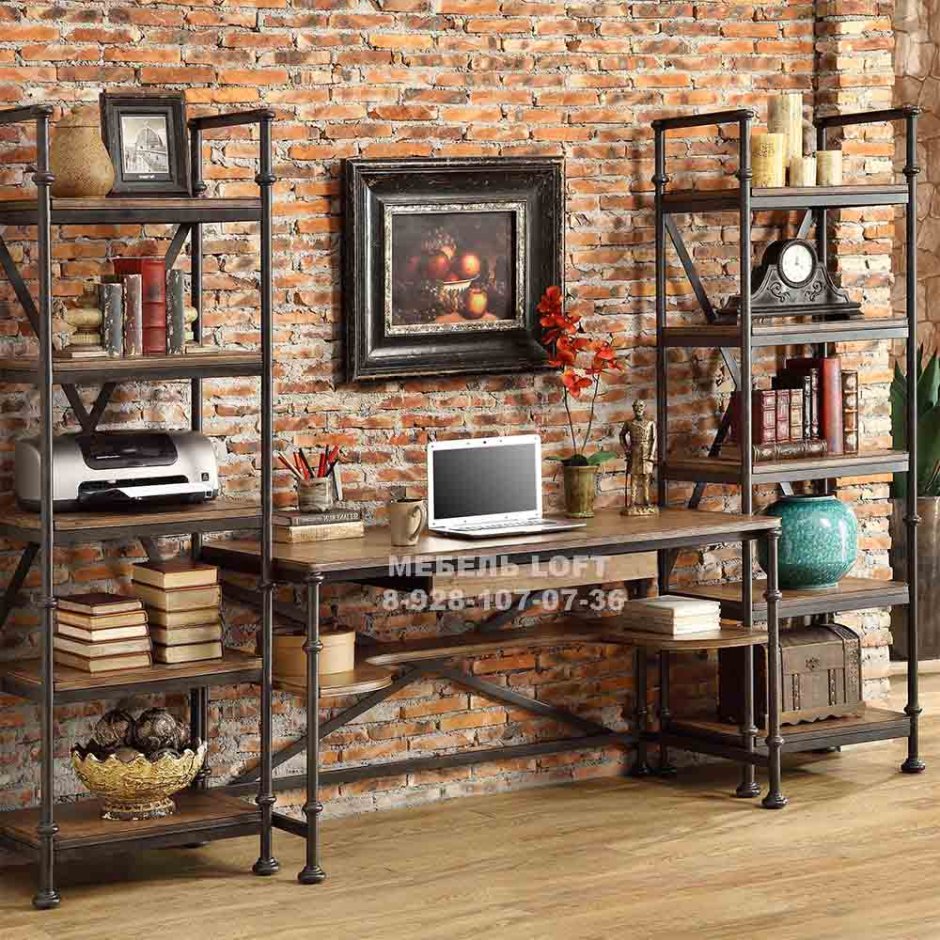 Гараж в стиле лофт и индустриал