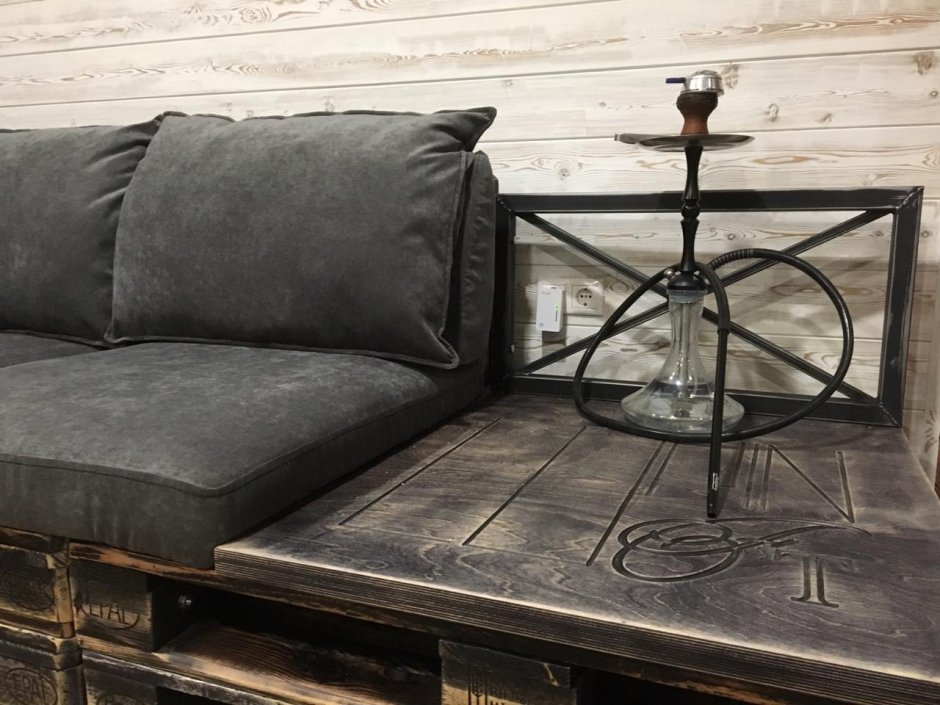 Компьютерный стол лофт Loft Wood Studio