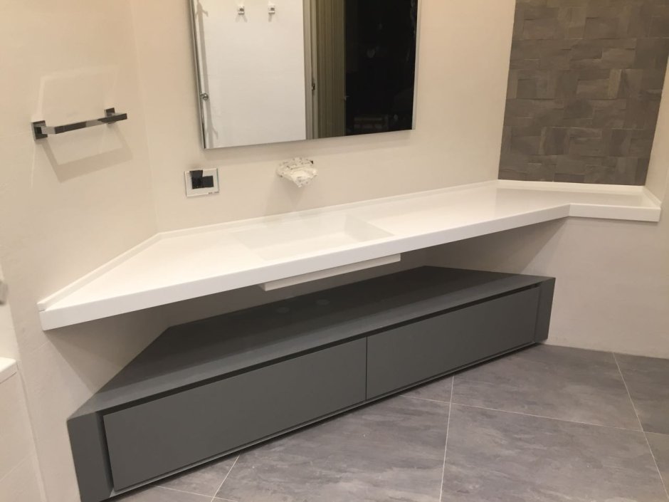 Столешница из искусственного камня corian