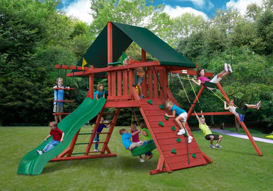 Современная детская площадка