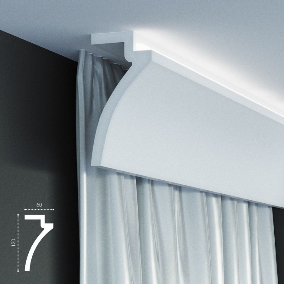 Карниз потолочный Tesori KF-801