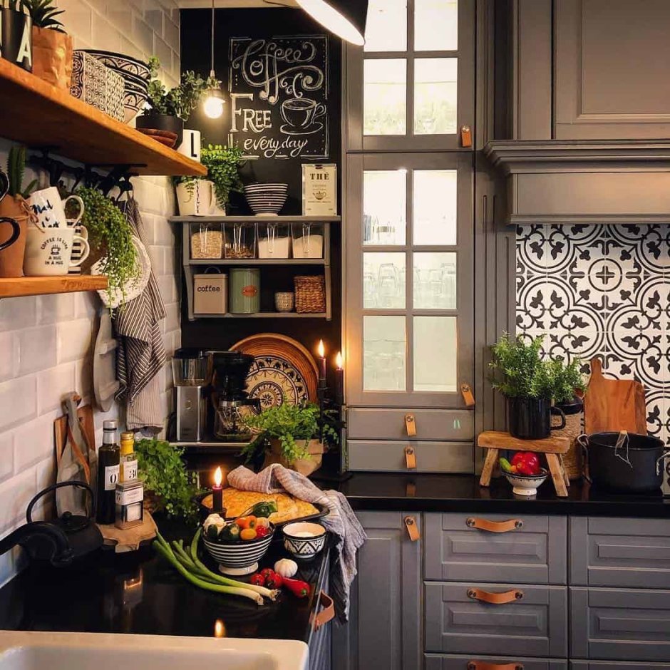 Кухня бохо Сканди