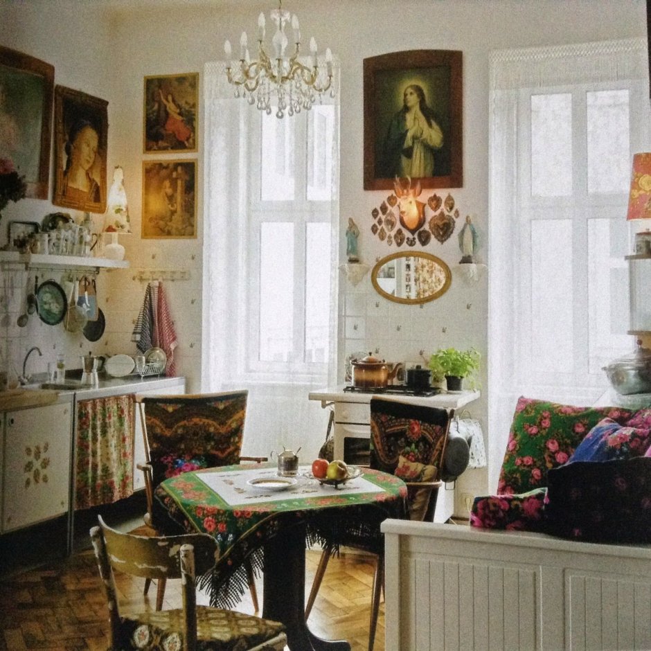 Мудборд бохо интерьер