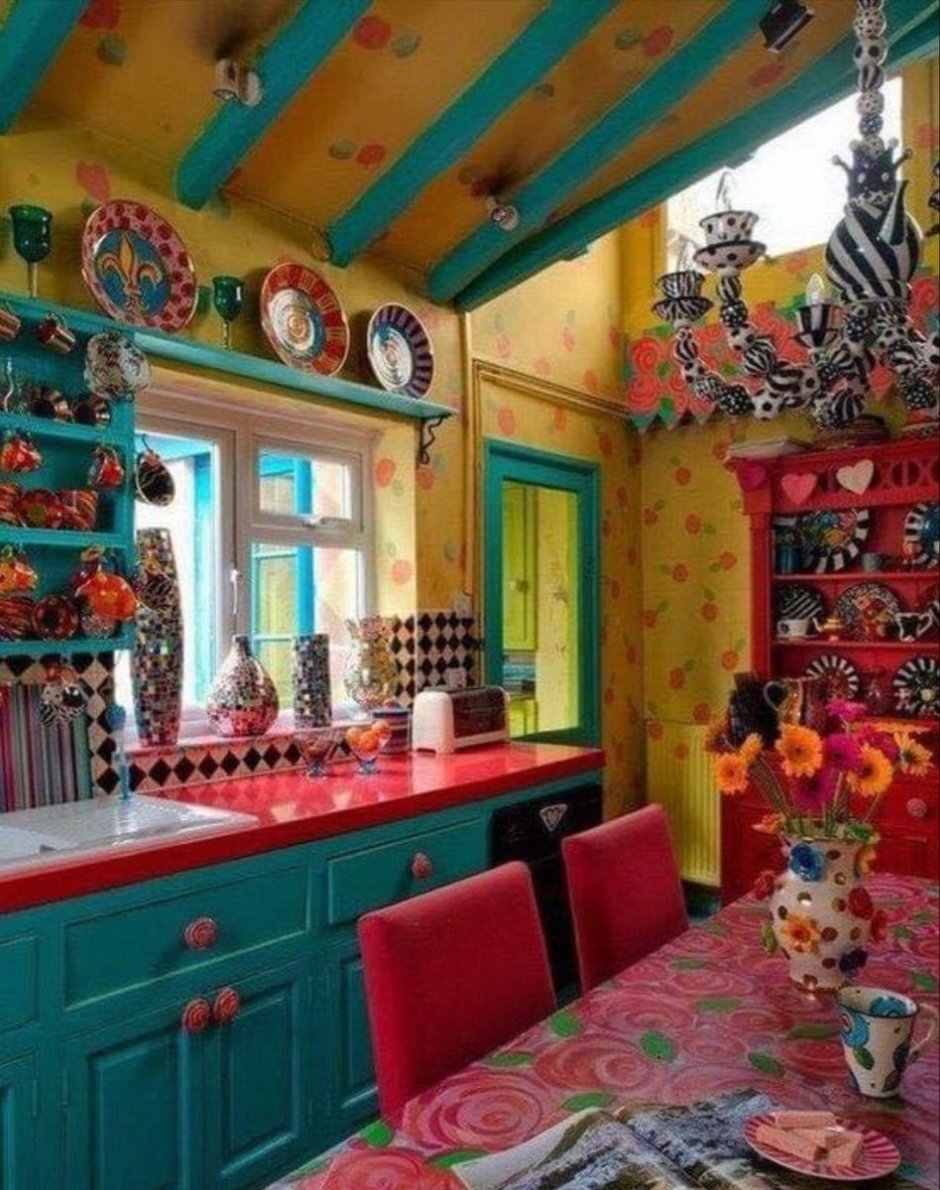 Бохо стиль кухня кухня