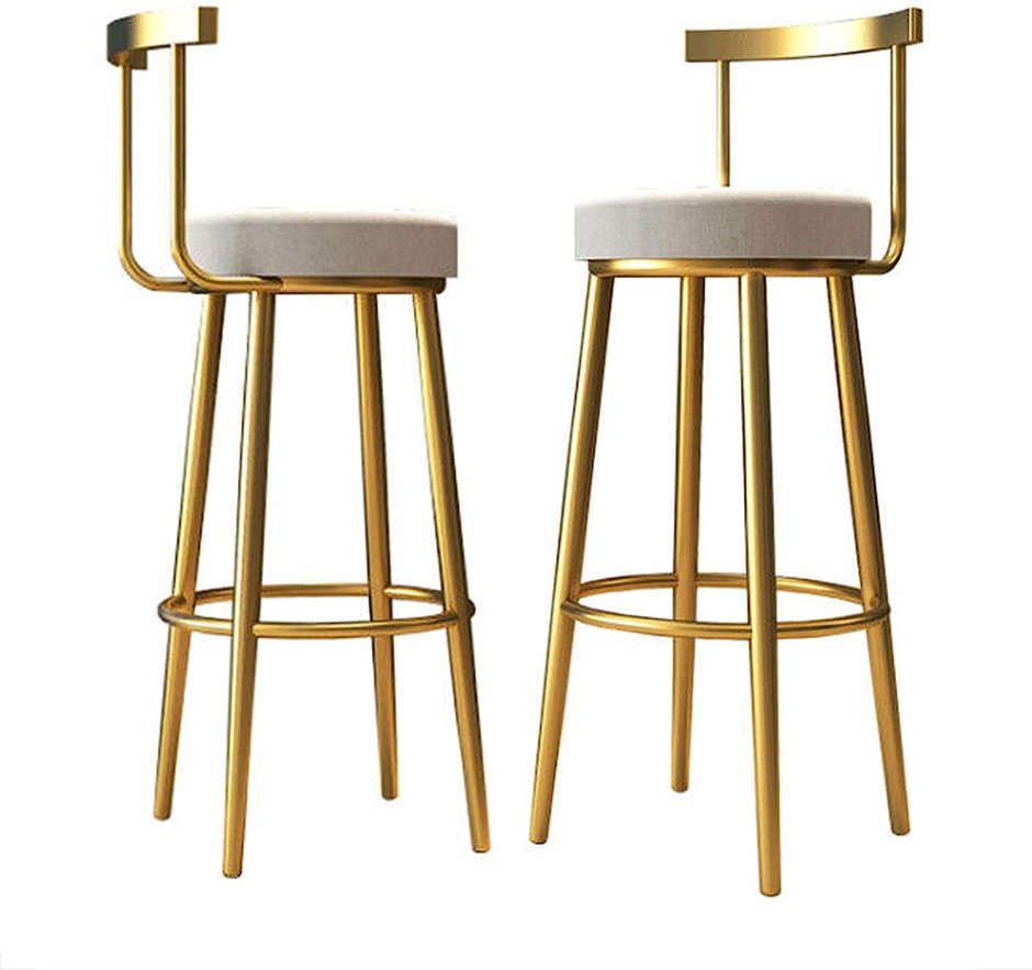 Барный стул золото