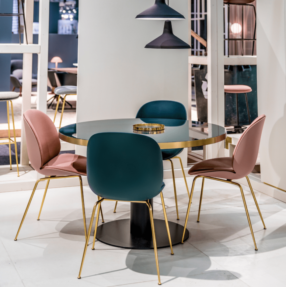 Кресло Vermont Chair бежевый велюр