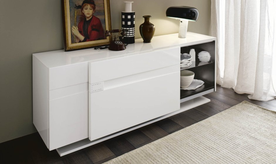 Комод Орландо - Ремо / белый глянец