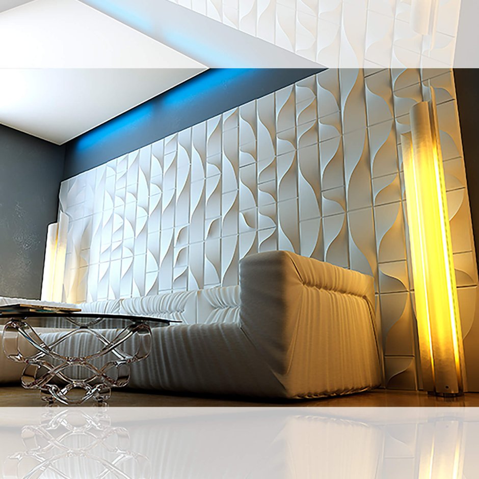 Гипсовые 3d панели скала