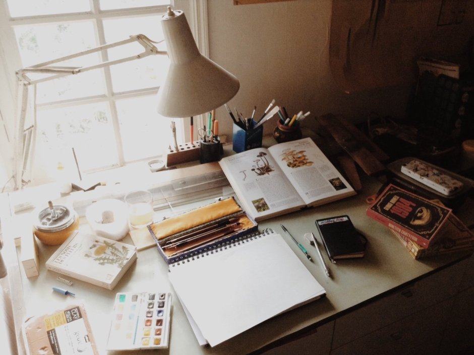 Красивые раскладки с книгами