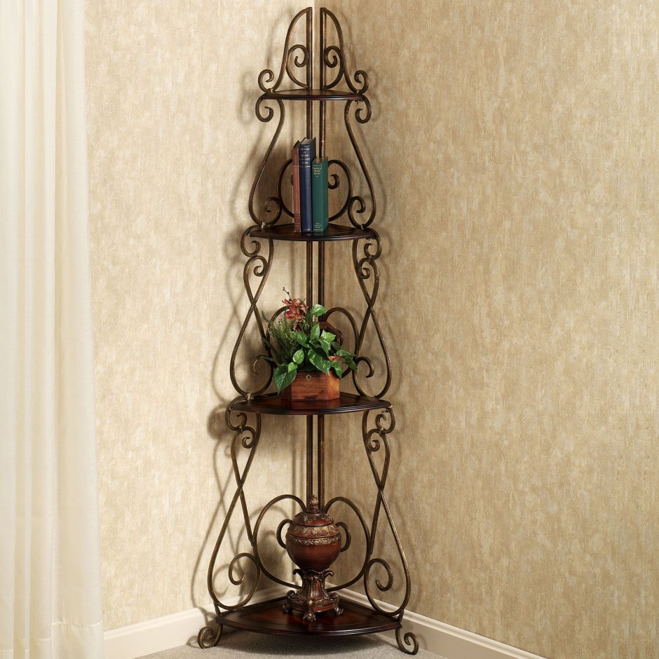 Кованые подставки для цветов. Оконные и напольные.