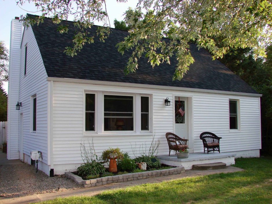 Одноэтажный дом сайдинг