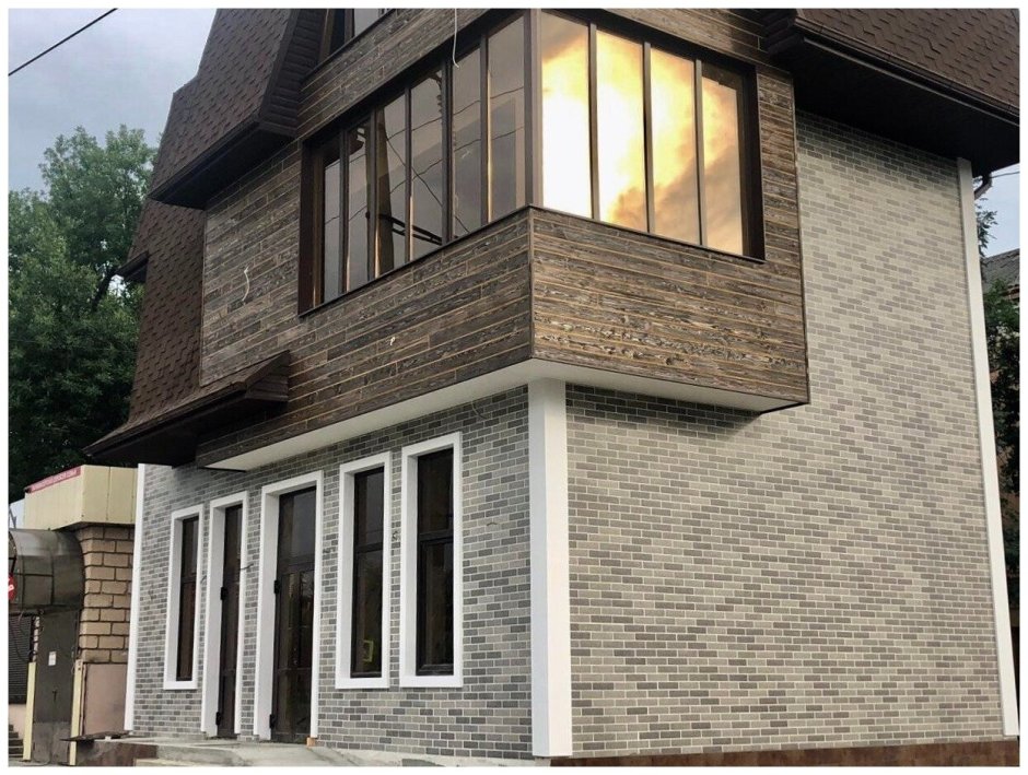 Фасадная система АМК под кирпич