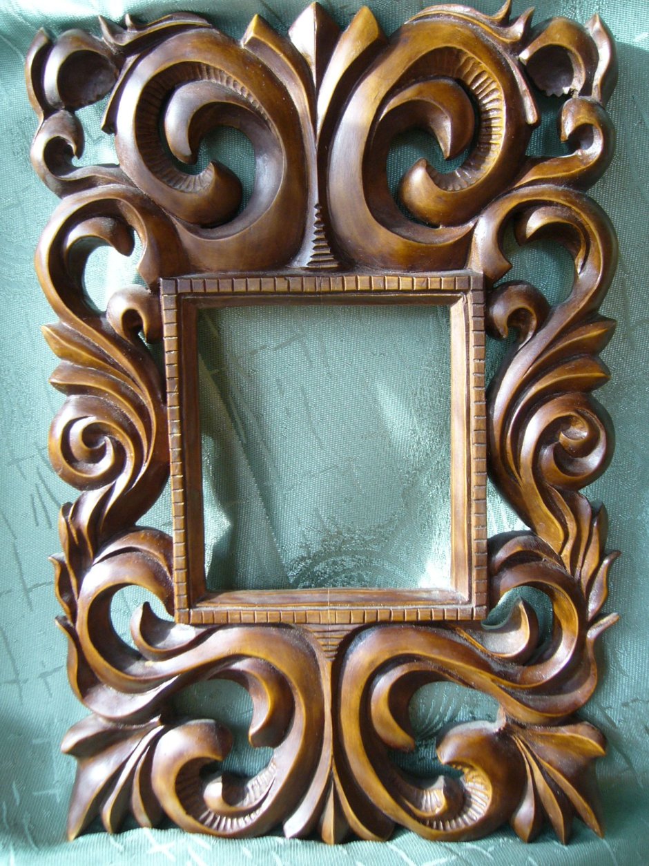 Резьба по дереву рамки