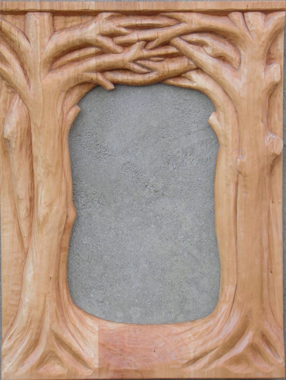 Резные деревянные необычные рамки