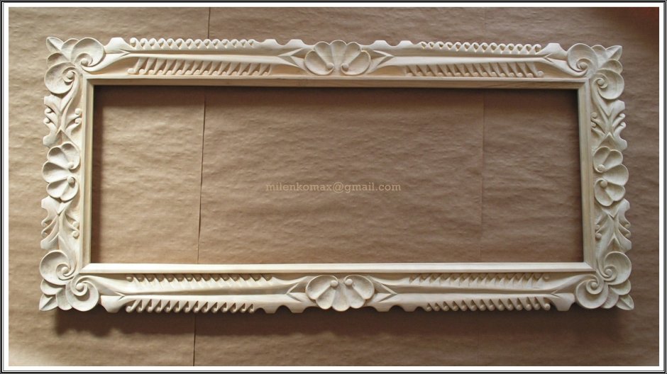 Рамки с геометрической резьбой