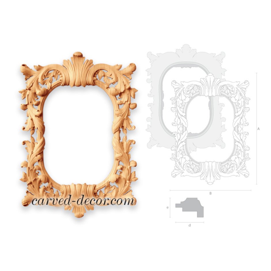 Резная рама RM-023,