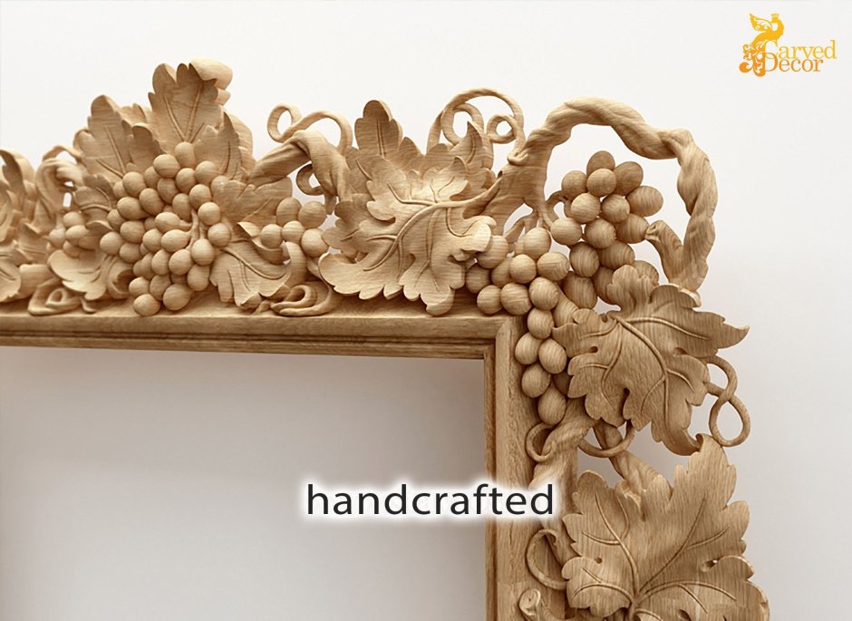 Ставрос резной декор виноград